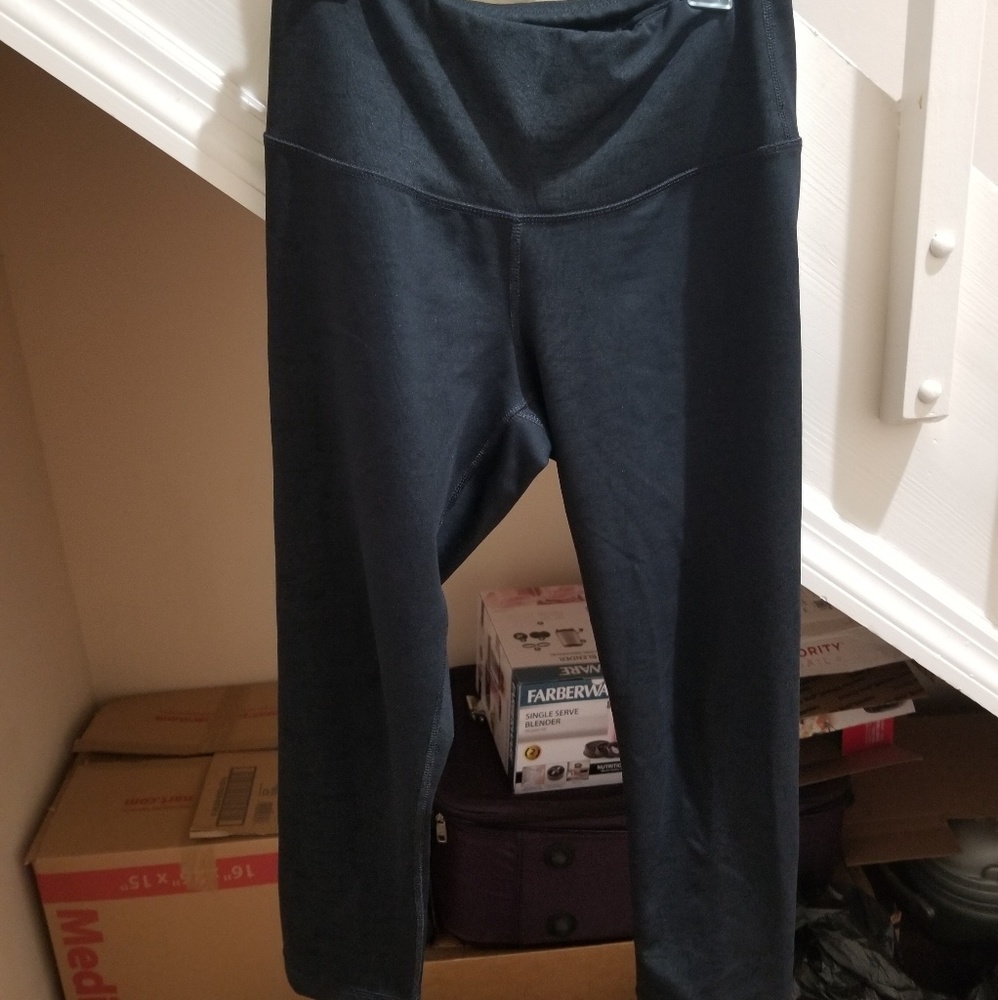 90 DEGREES by REFLEX High Waist Capris